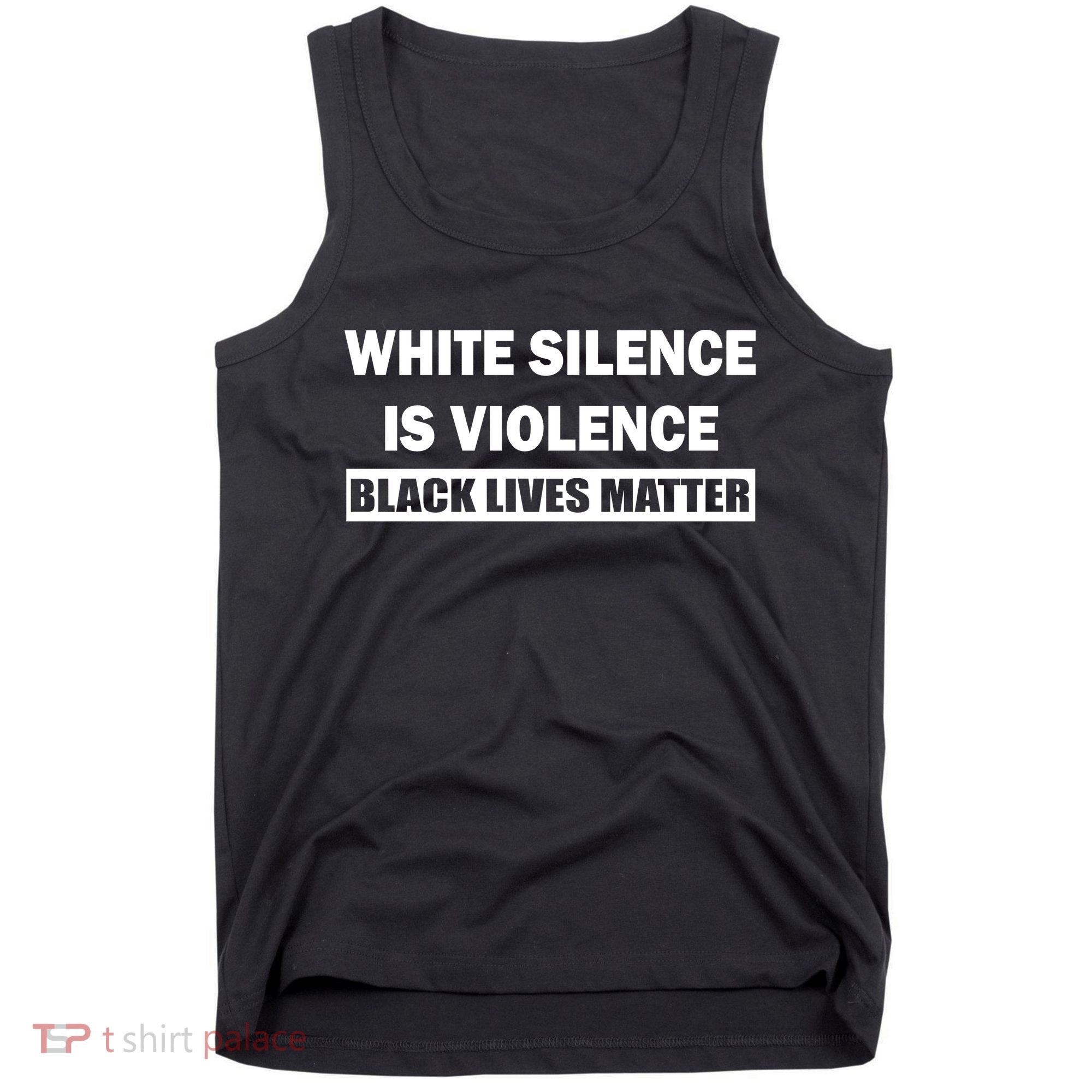 White Silence Is Violence Tank Top