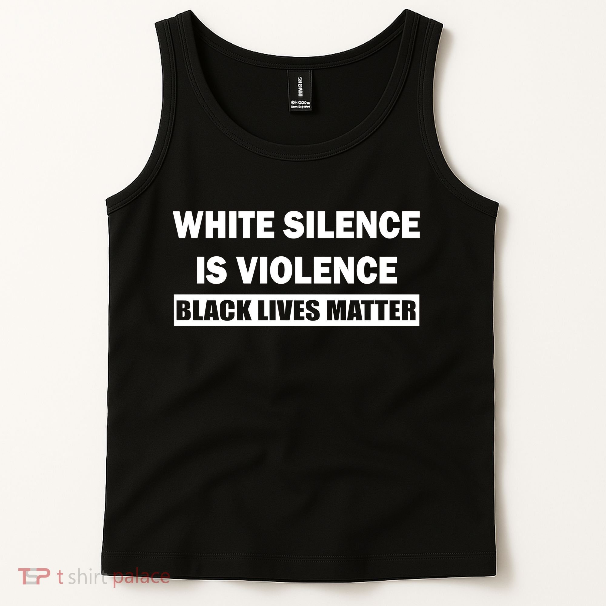 White Silence Is Violence Tank Top