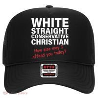 White Straight Conservative Christian Hat thumb 0