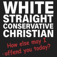 White Straight Conservative Christian Hat thumb 2