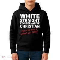White Straight Conservative Christian Kids Hoodie thumb 4