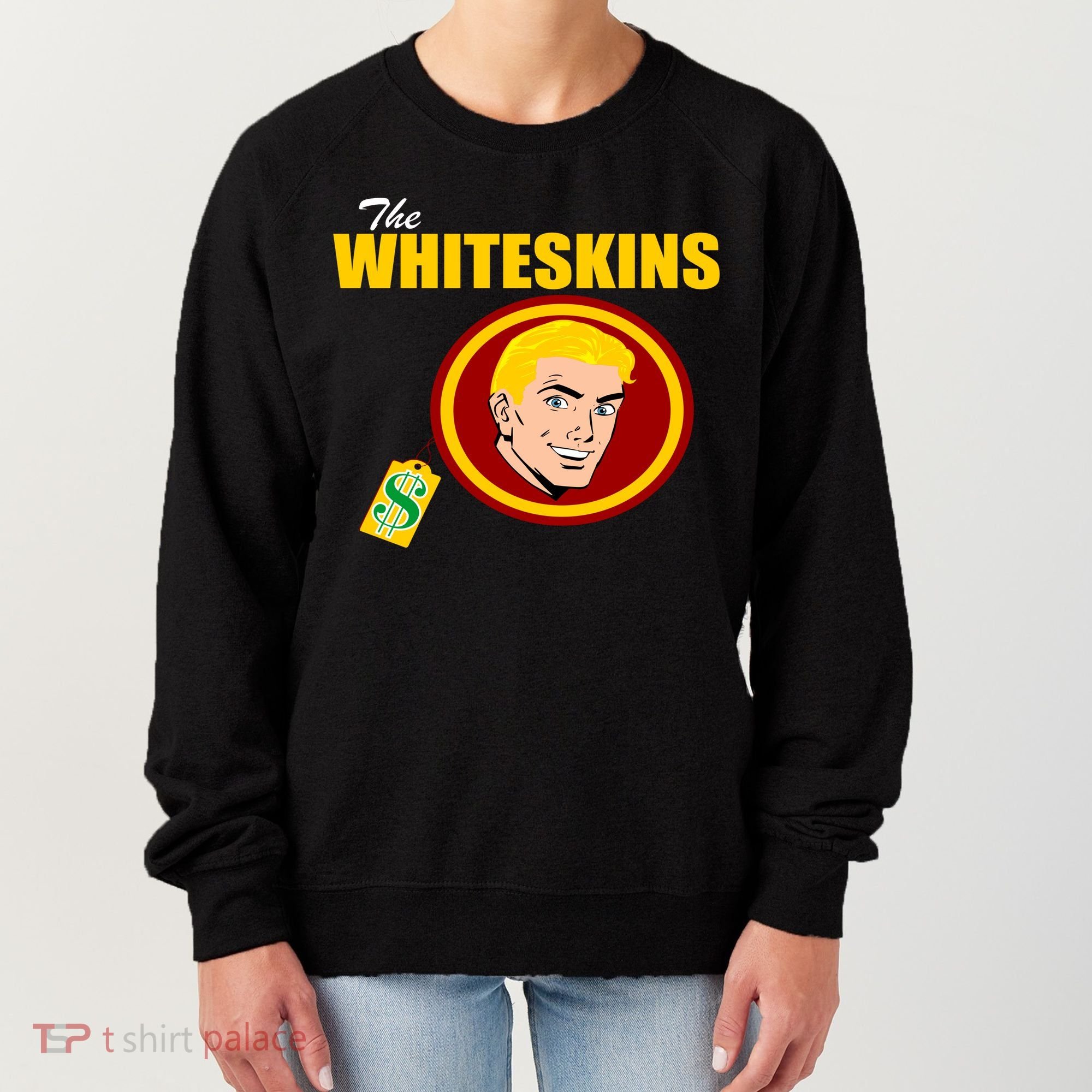 Whiteskins Football Native American Indian Women's Sweatshirt