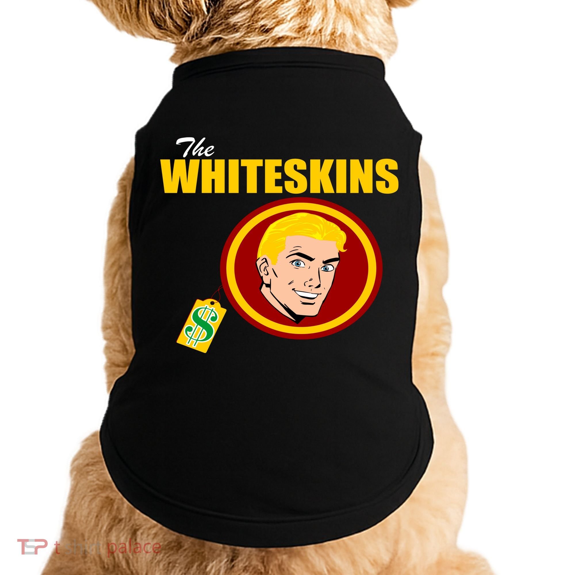 Whiteskins Football Native American Indian Doggie Tank