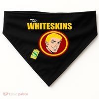 Whiteskins Football Native American Indian USA-Made Doggie Bandana thumb 0