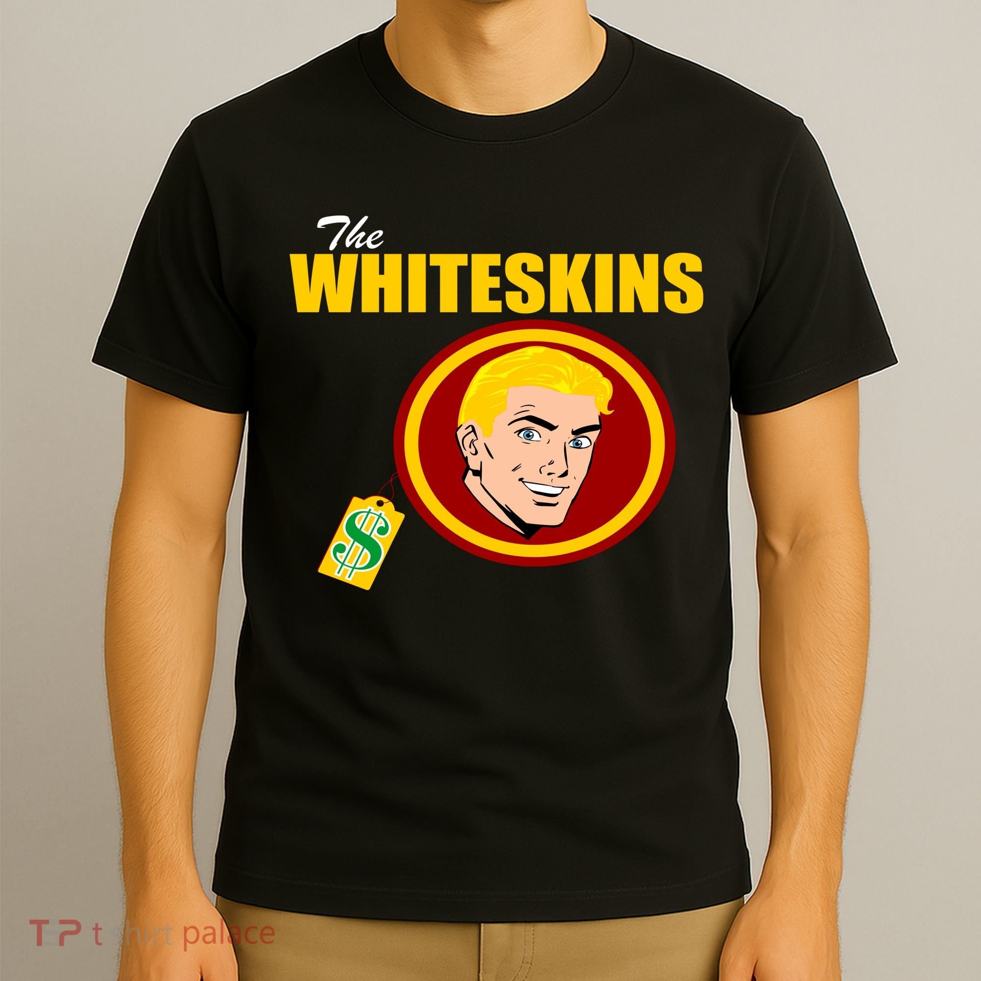 Whiteskins Football Native American Indian T-Shirt
