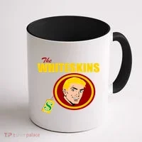 Whiteskins Football Native American Indian Coffee Mug thumb 1