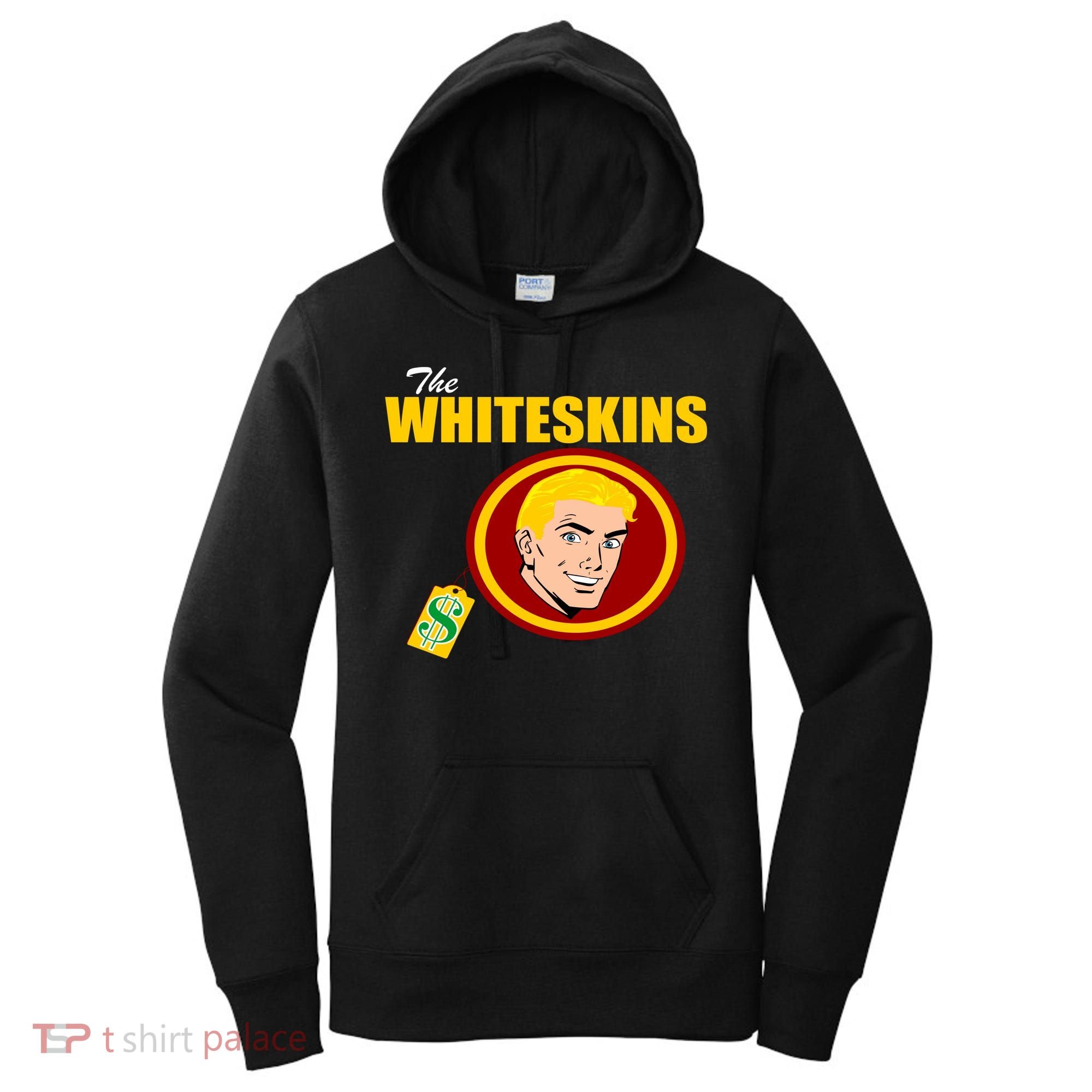 Whiteskins Football Native American Indian Women's Hoodie