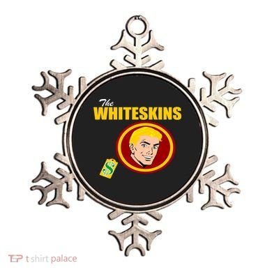 Whiteskins Football Native American Indian Ornament