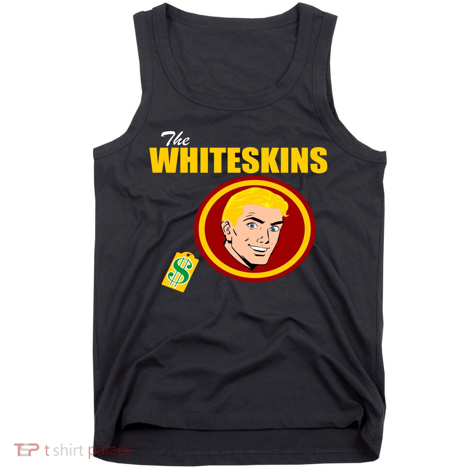 Whiteskins Football Native American Indian Tank Top