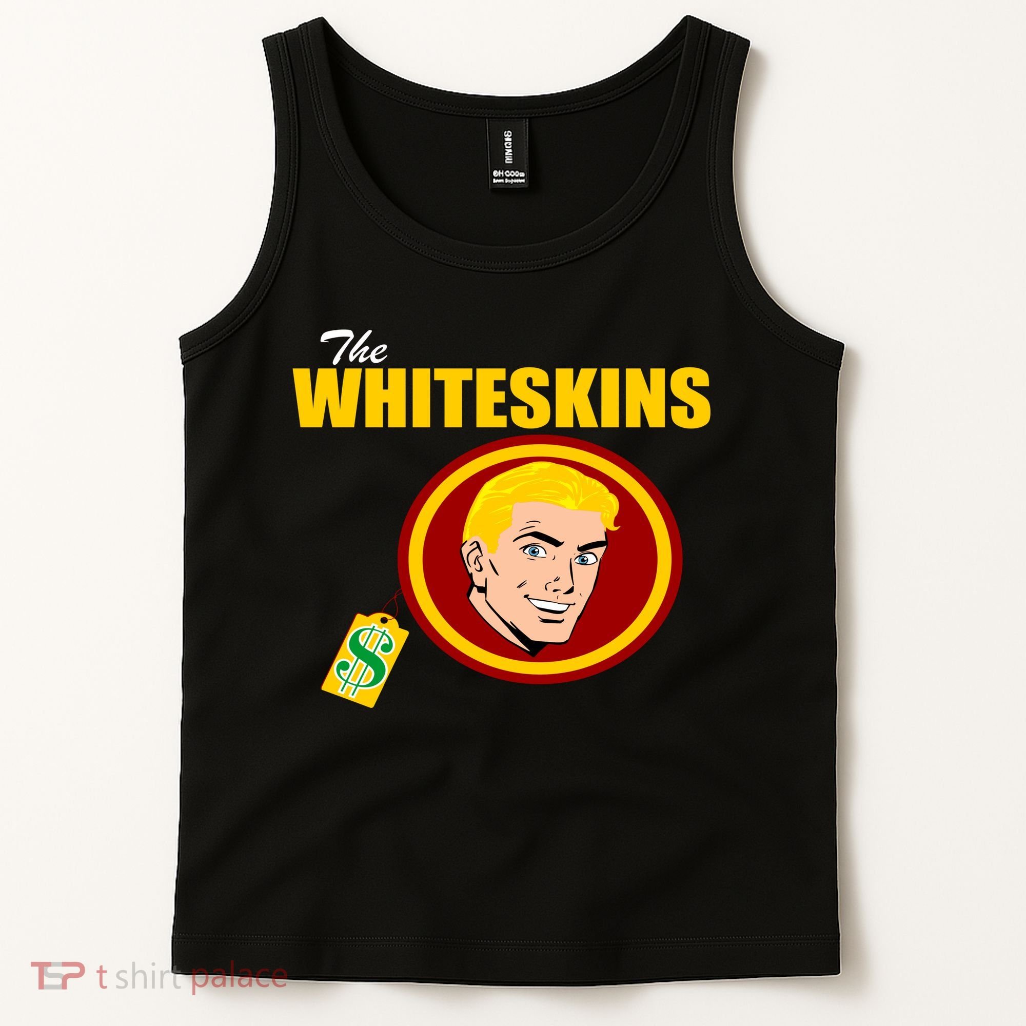 Whiteskins Football Native American Indian Tank Top