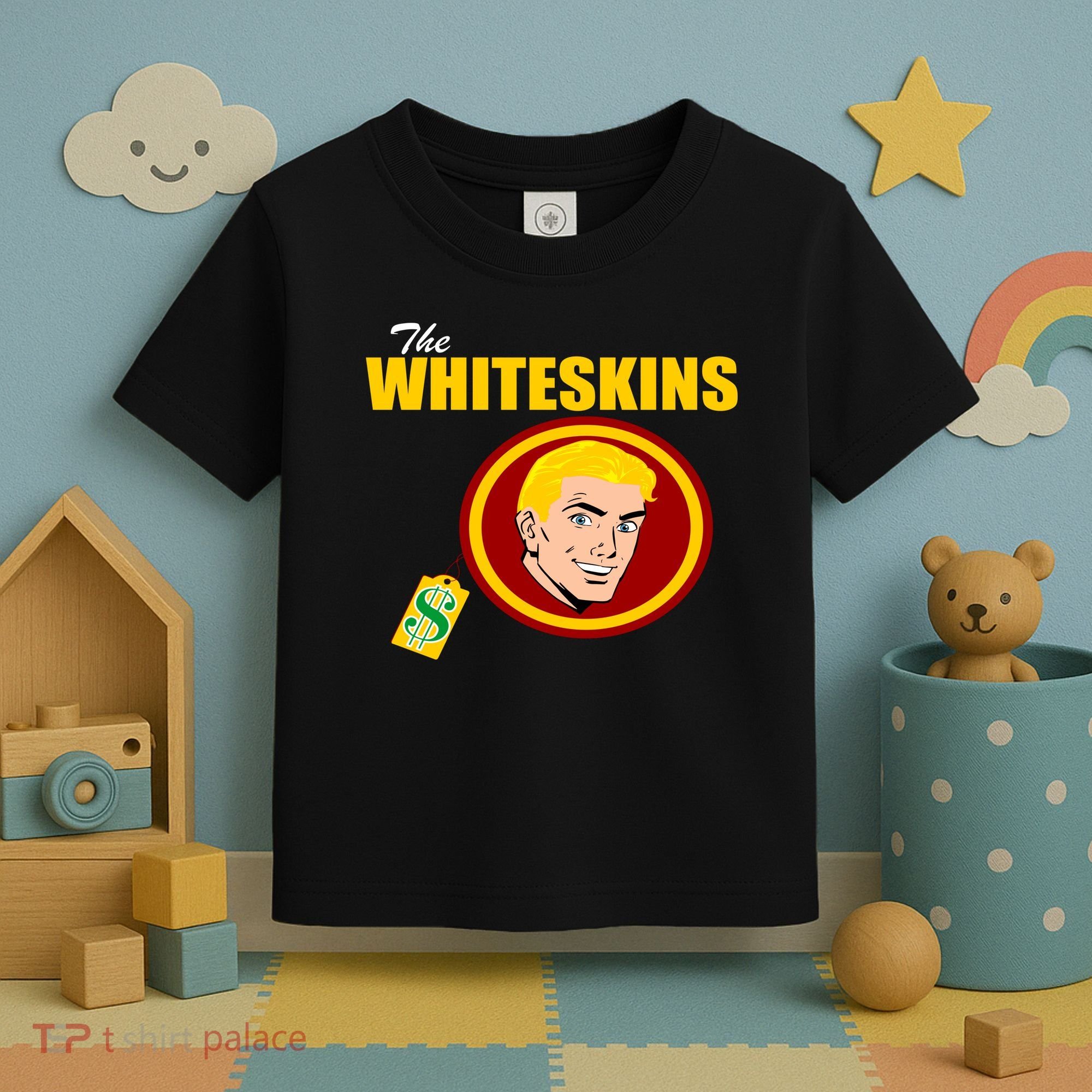 Whiteskins Football Native American Indian Toddler T-Shirt