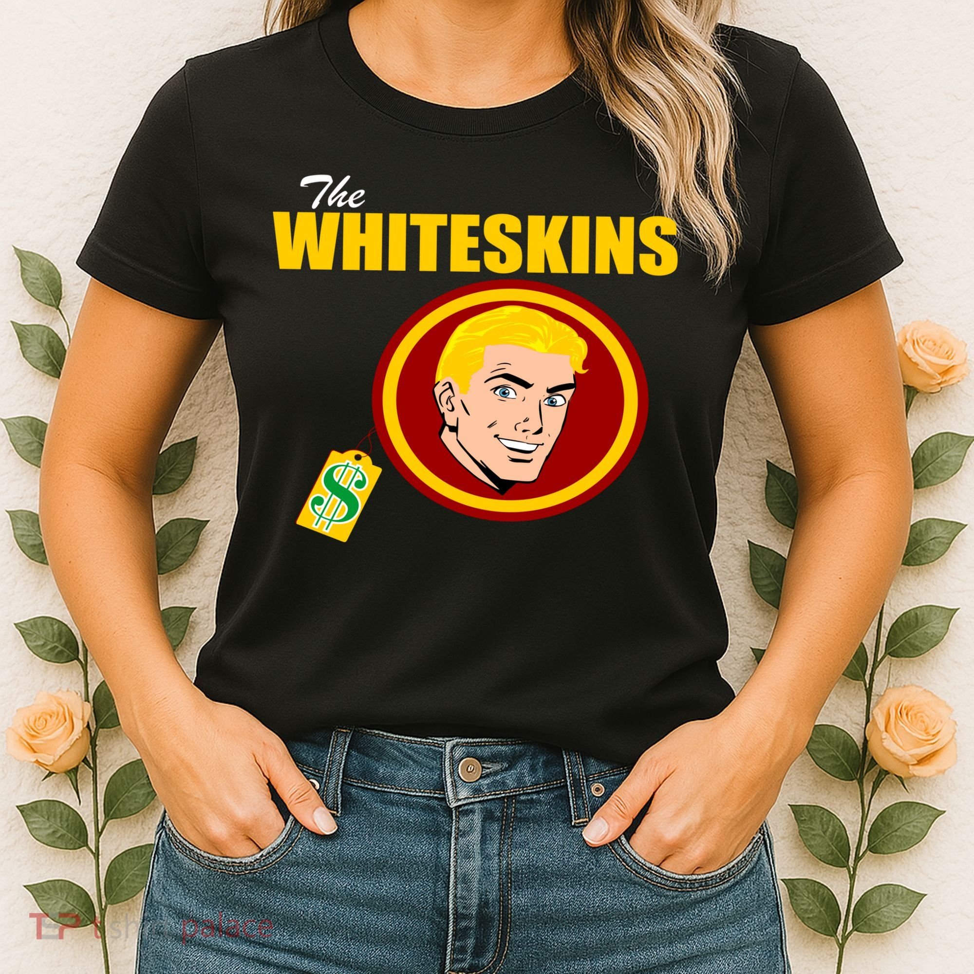 Whiteskins Football Native American Indian Women's T-Shirt