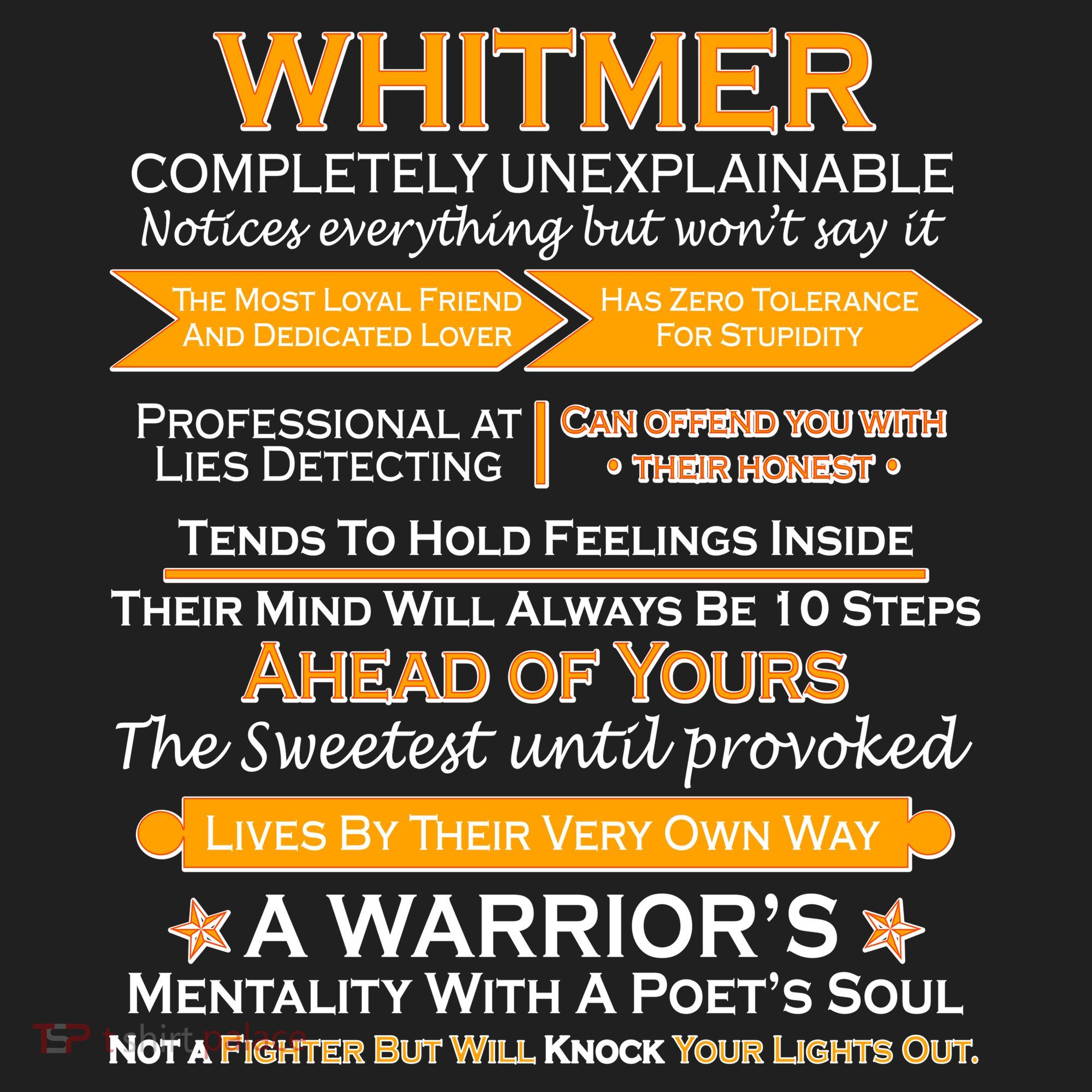 Whitmer Completely Unexplainable Tumbler