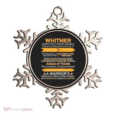 Whitmer Completely Unexplainable Ornament