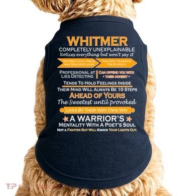 Whitmer Completely Unexplainable Doggie Tank