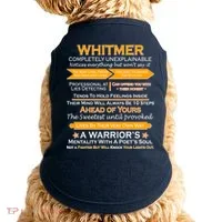Whitmer Completely Unexplainable Doggie Tank thumb 0