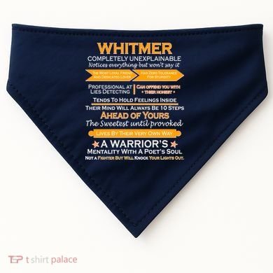 Whitmer Completely Unexplainable USA-Made Doggie Bandana