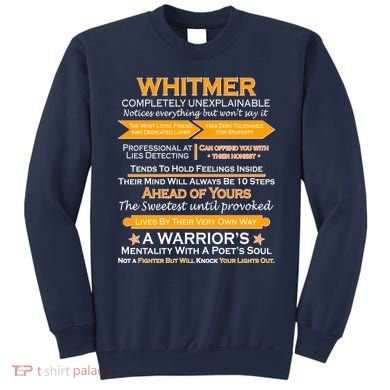 Whitmer Completely Unexplainable Sweatshirt