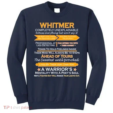 Whitmer Completely Unexplainable Sweatshirt