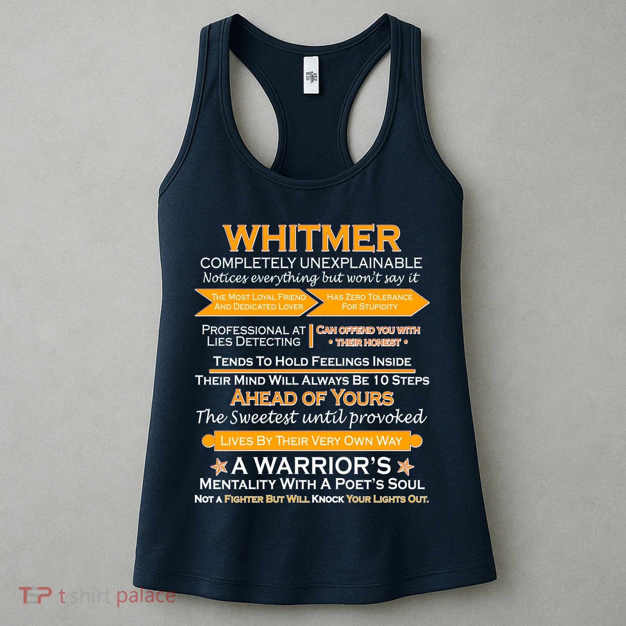Whitmer Completely Unexplainable Women's Tank Top