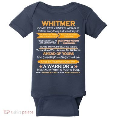 Whitmer Completely Unexplainable Baby Bodysuit