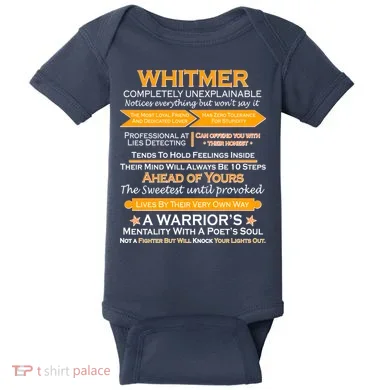 Whitmer Completely Unexplainable Baby Bodysuit