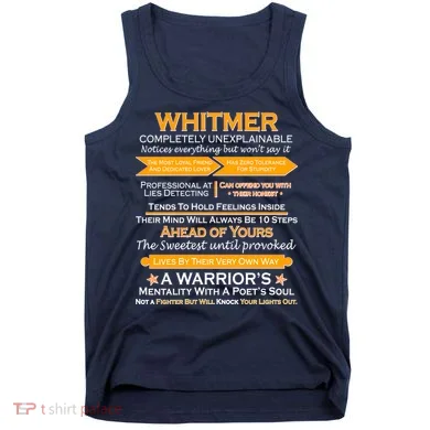 Whitmer Completely Unexplainable Tank Top
