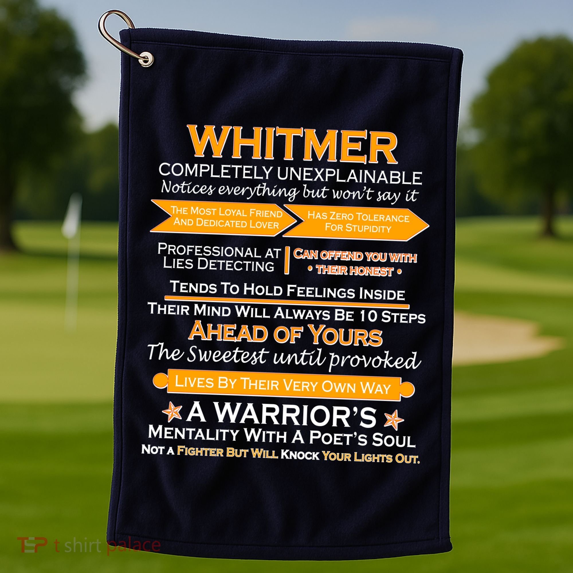 Whitmer Completely Unexplainable Golf Towel