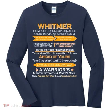Whitmer Completely Unexplainable Women's Long Sleeve Shirt