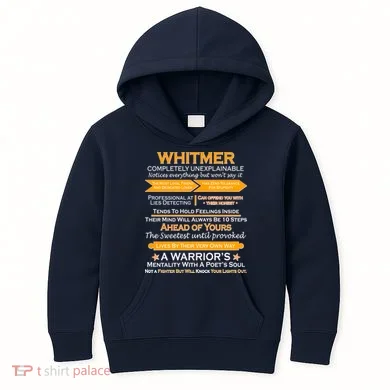 Whitmer Completely Unexplainable Kids Hoodie