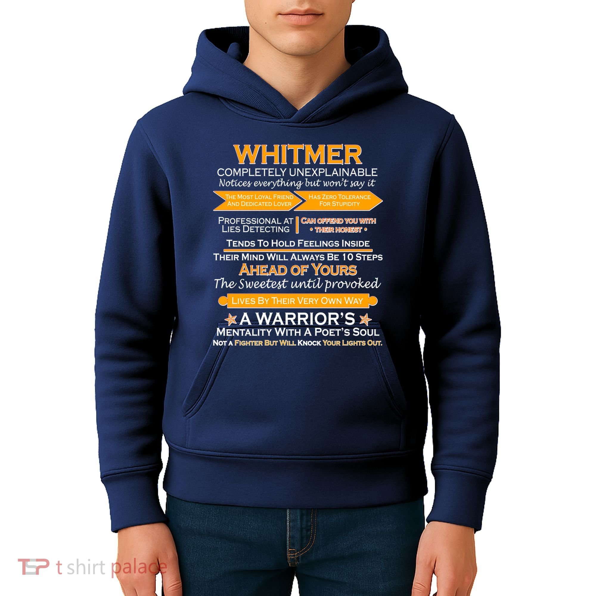 Whitmer Completely Unexplainable Kids Hoodie