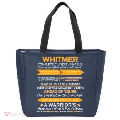Whitmer Completely Unexplainable Tote Bag