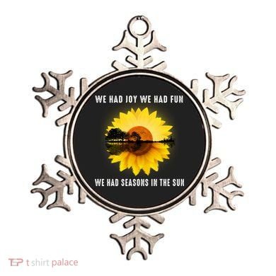 We Had Joy We Had Fun We Had Seasons In The Sun Cute Gift Ornament