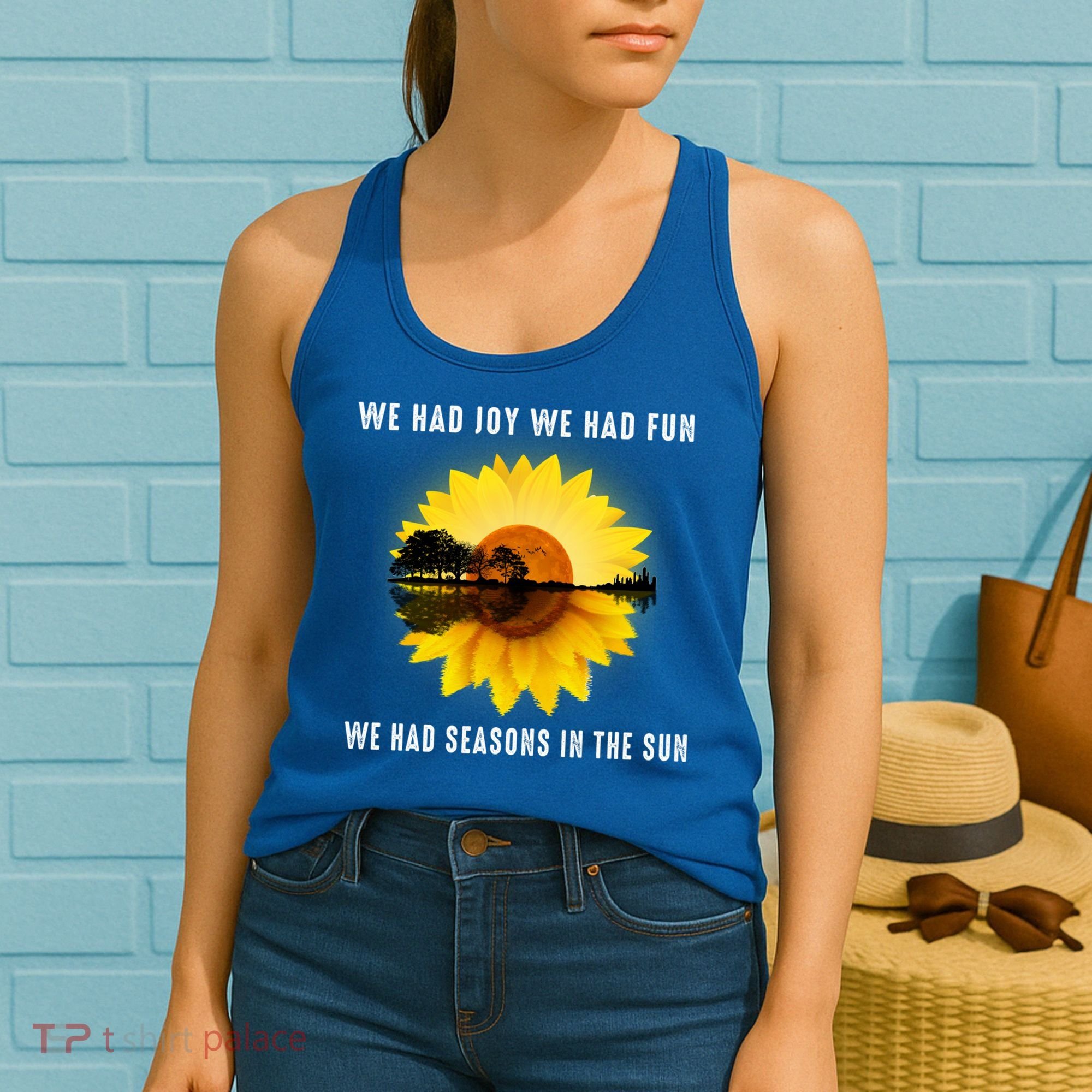 We Had Joy We Had Fun We Had Seasons In The Sun Cute Gift Women's Tank Top