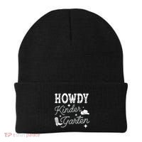 Western Howdy Kindergarten Teacher Student Back To School Beanie thumb 0