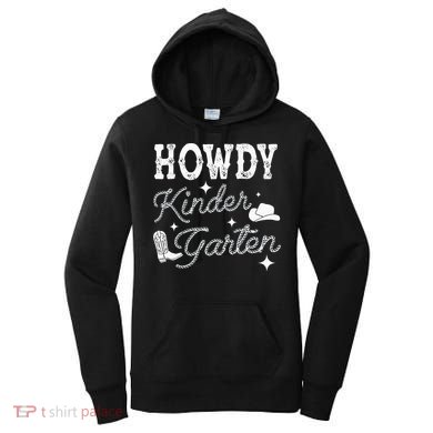 Western Howdy Kindergarten Teacher Student Back To School Women's Hoodie