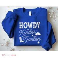 Western Howdy Kindergarten Teacher Student Back To School Sweatshirt thumb 2
