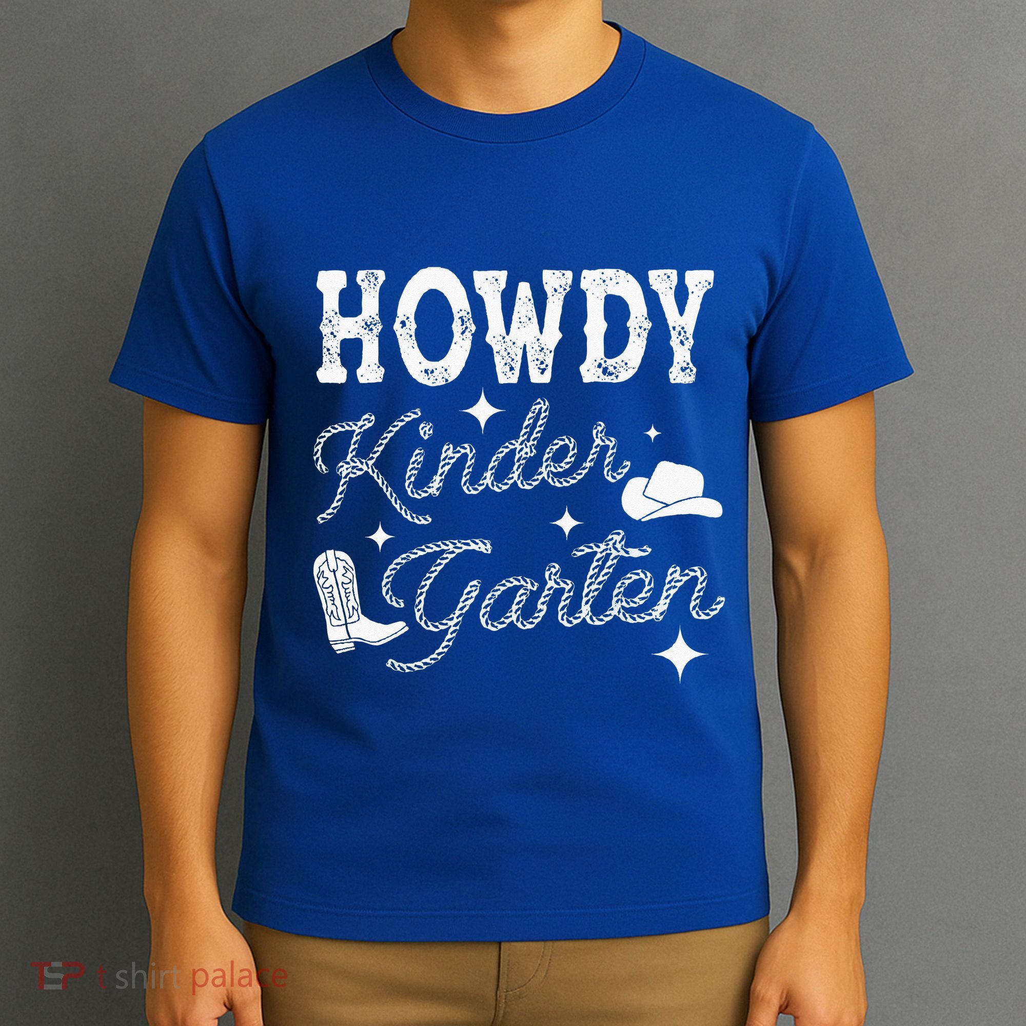 Western Howdy Kindergarten Teacher Student Back To School T-Shirt