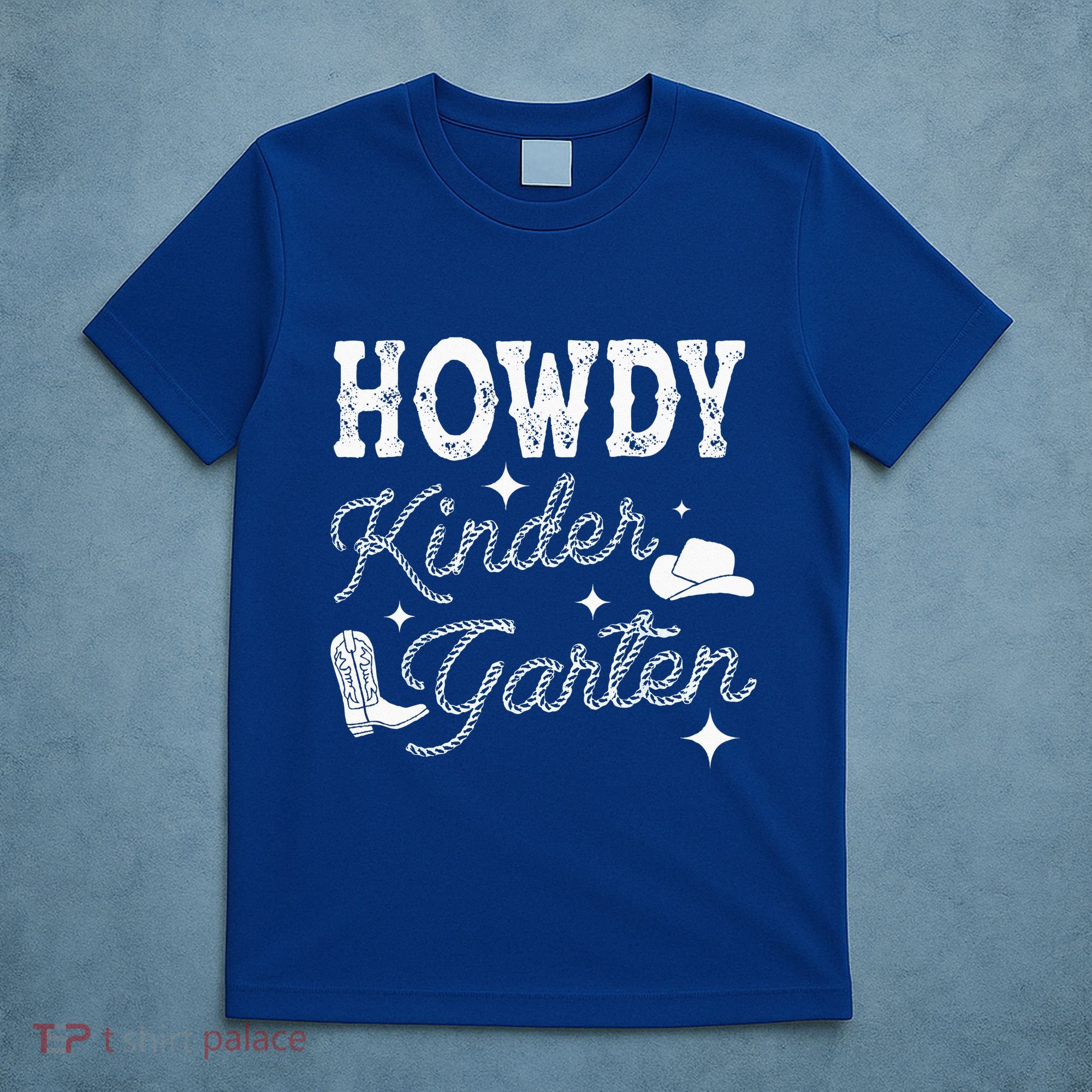 Western Howdy Kindergarten Teacher Student Back To School T-Shirt