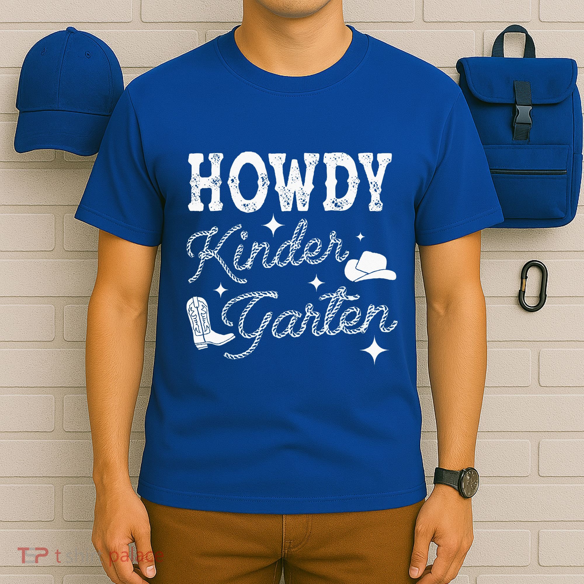 Western Howdy Kindergarten Teacher Student Back To School T-Shirt