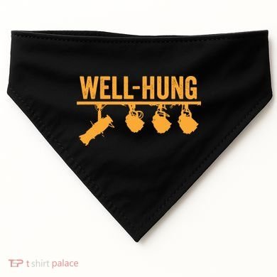 Well Hung Lighting Engineer Technicians Stage Crew USA-Made Doggie Bandana