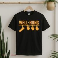 Well Hung Lighting Engineer Technicians Stage Crew T-Shirt thumb 2