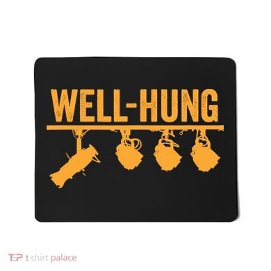 Well Hung Lighting Engineer Technicians Stage Crew Mousepad