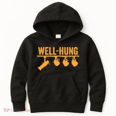 Well Hung Lighting Engineer Technicians Stage Crew Kids Hoodie