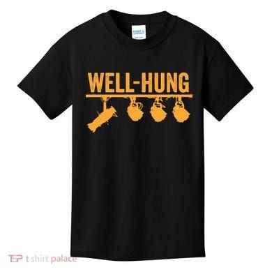 Well Hung Lighting Engineer Technicians Stage Crew Kids T-Shirt