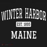 Winter Harbor, Maine Established In 1895 Sweatshirt thumb 3