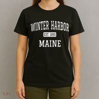 Winter Harbor, Maine Established In 1895 T-Shirt thumb 4