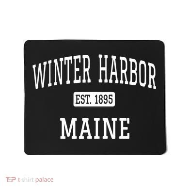 Winter Harbor, Maine Established In 1895 Mousepad