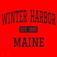 Winter Harbor, Maine Established In 1895 Santa Hat thumb 1