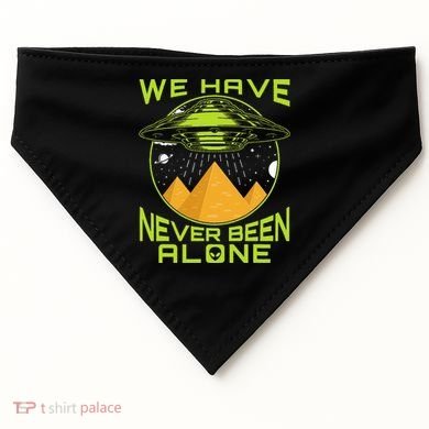 We Have Never Been Alone Ancient Aliens Egypt USA-Made Doggie Bandana